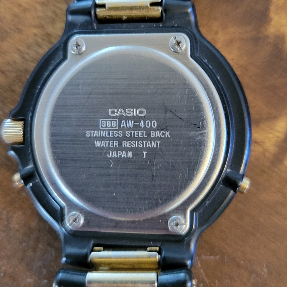 Very Rare Vintage Casio Ana/Digi Sport Watch - AW-400 - Picture 6 of 7